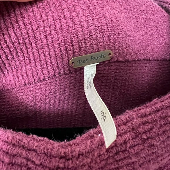 Free People “Ottoman Slouchy Tunic” (“Pomegranate Wine”) - Picture 5 of 5